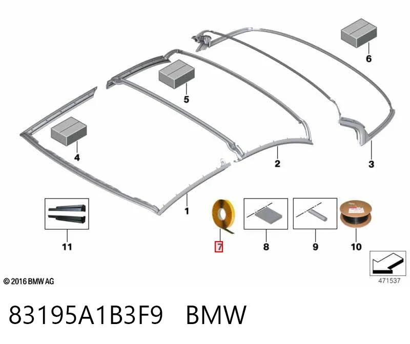 83195A1B3F9 BMW