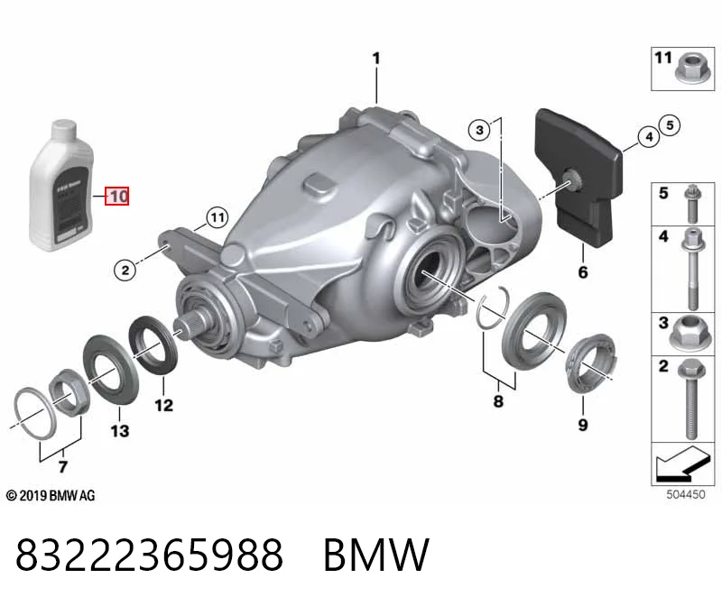 1940706 General Motors Olej przekładniowy