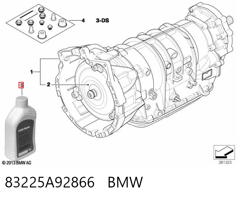 Olej przekładniowy 4G4319A509 Aston Martin