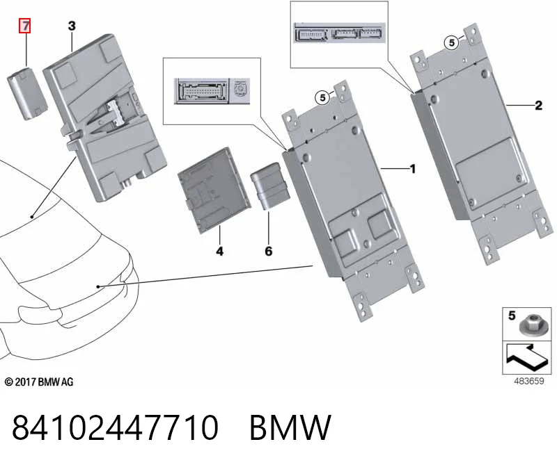 84102447710 BMW Bateria (akumulator)