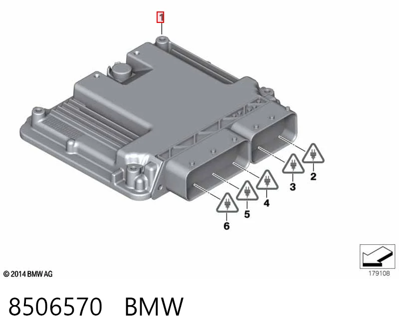 Sterownik silnika BMW X5 