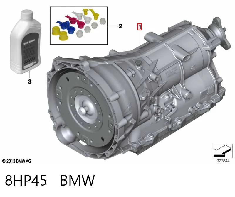 Automatyczna skrzynia biegów, kompletna BMW 3 sedana (F30, F80) (2011 - 2018) cena, od 1184,92 USD