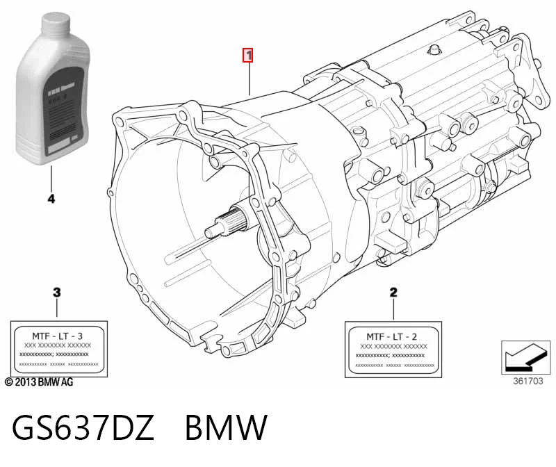 Mechaniczna skrzynia biegów w komplecie BMW 3 