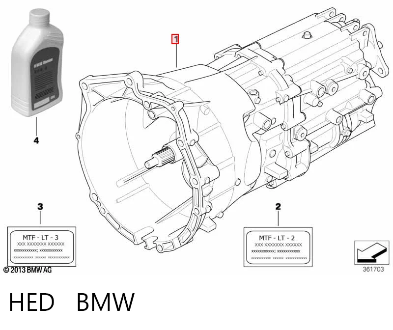 Mechaniczna skrzynia biegów w komplecie do BMW 3  E46