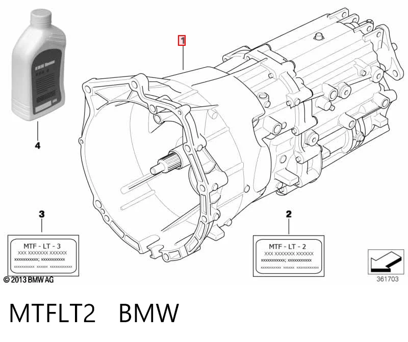  Mechaniczna skrzynia biegów w komplecie BMW 3 