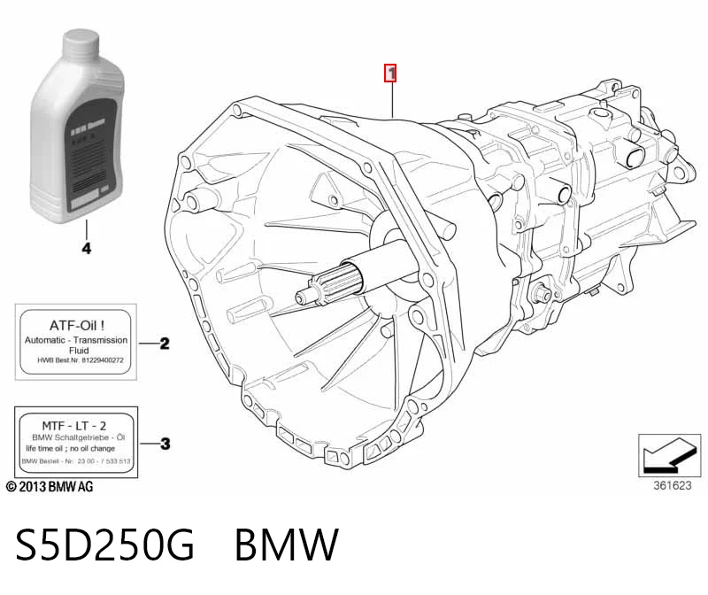  Mechaniczna skrzynia biegów w komplecie BMW 3 