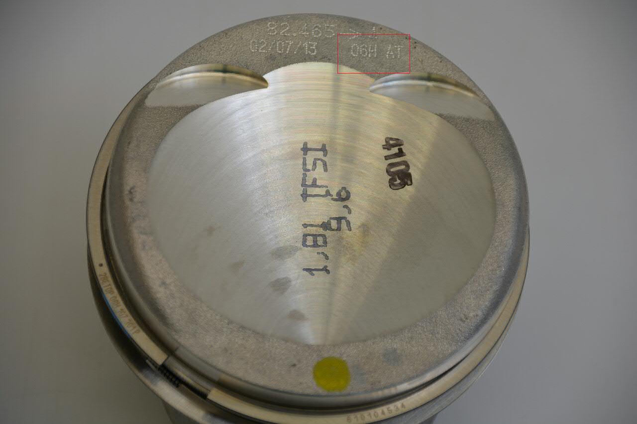 Tłok, komplet do jednego cylindru, STD 130050003800 NE/NPR