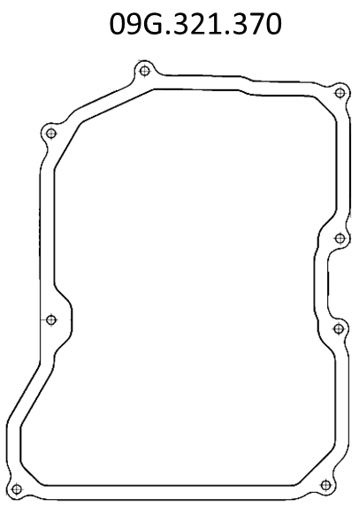 09G321370 VAG Uszczelka miski automatycznej/mechanicznej skrzyni biegów