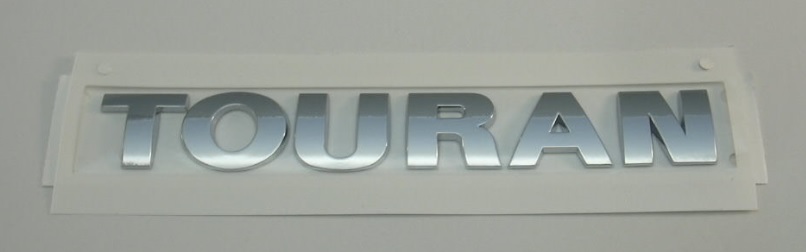 Emblemat na klapę bagaznika (znaczek firmowy) do Volkswagen Touran I 1T1, 1T2