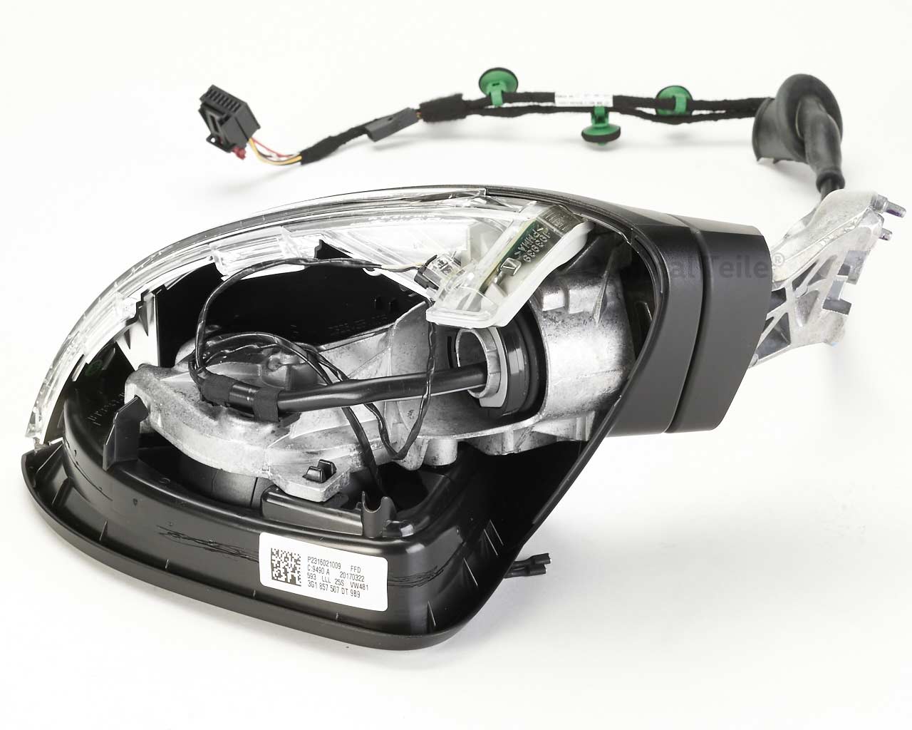 Lusterko wsteczne lewe Volkswagen Passat B8 sedana (3G2, CB2) (2014 - 2026) cena, od 224,74 USD