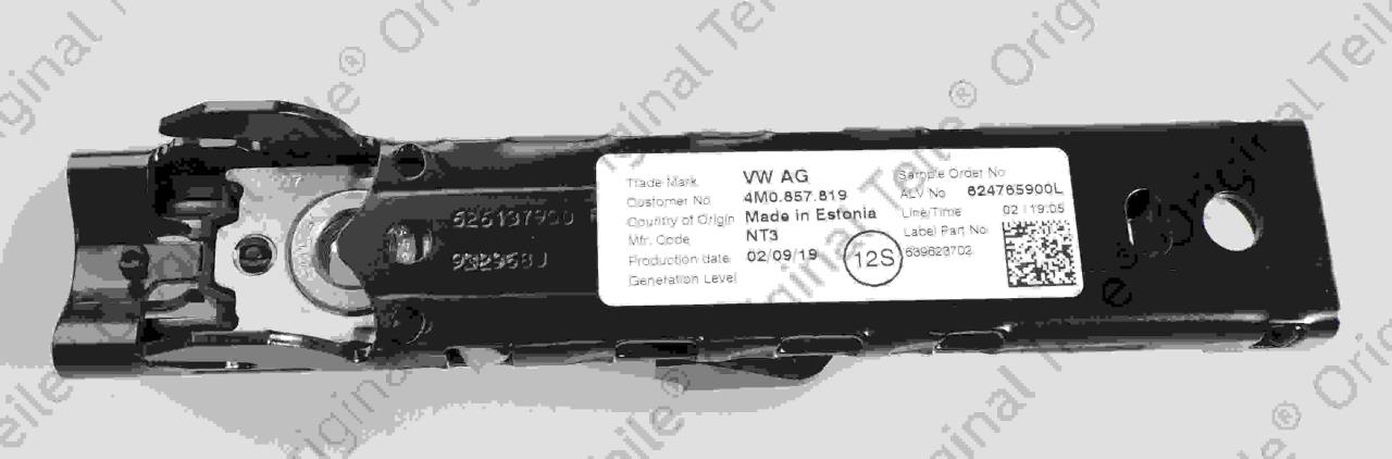 4M0857819 VAG Regulator wysokości pasa bezpieczeństwa przedni lewy
