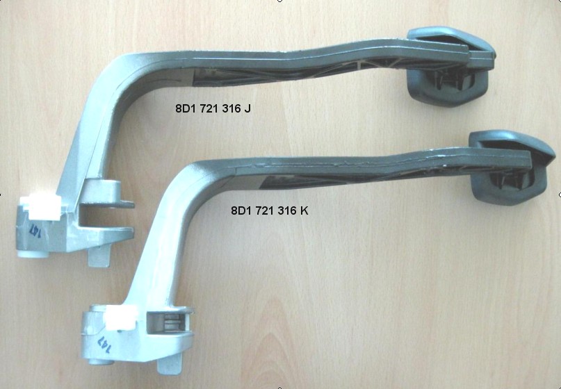 Do koszyka Pedał sprzęgła Audi A6 C5 4B2, 4B4